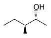 What is the product when (2R,3R) -2-bromo-3-methylpentane is reacted with NaOH? A) B) C) D)
