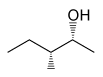 What is the product when (2R,3R) -2-bromo-3-methylpentane is reacted with NaOH? A) B) C) D)