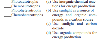 Match the following:   