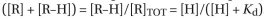 Suppose that the circulating concentration of hor- mone is     for binding to its receptor is   M. What fraction of the receptors will have hormone bound? If a meaningful physiological response occurs when 50% of the receptors have bound a hormone molecule, how much will the concentration of hormone have to rise to elicit a response? The fraction of receptors (R) bound to hormone (H) to form a receptor-hormone complex (R-H) is [R-H]/    A. A telephone conversation B. Talking to people at a cocktail party C. A radio announcement D. Talking to yourself