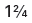 Use your critical-thinking skills to answer the following question. Select the correct answer. Which of the following is the proper way to write the improper fraction 14 / 4 A) 14 /4 B)   C)   D)   E)  