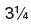 Use your critical-thinking skills to answer the following question. Select the correct answer. Which of the following is the proper way to write the improper fraction 14 / 4 A) 14 /4 B)   C)   D)   E)  