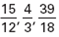 Match the term ___ Fractions a.    b.    c.    d.    e.    f.    g.  