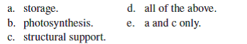The central vacuole in many plant cells is important for  