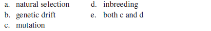 By itself, which of the following is not likely to have a major influence on allele frequencies  