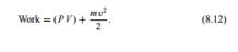Using Equation 8.12 and Figure 8.18, calculate the work done by the heart during one cardiac cycle.    