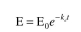 An enzyme ATPase has a molecular weight of daltons, value of 10-4 M, and a K₂ value of K₂ = 104 molecules ATP/min molecule enzyme at 37∞C. The reaction catalyzed is the following: which can also be represented as where S is ATP. The enzyme at this temperature is unstable. The enzyme inactivation kinetics are first order: where is the initial enzyme concentration and In an experiment with a par- tially pure enzyme preparation, of total crude protein (containing enzyme) is added to a 1 ml reaction mixture containing 0.02 M ATP and incubated at 37∞C. After 12 hours the reac- tion ends and the inorganic phosphate concentration is found to be 0.002 M, which was initially zero. What fraction of the crude protein preparation was the enzyme? Hint: Since the reaction rate can be represented by