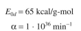 A medium containing a vitamin is to be sterilized. Assume that the number of spores initially present is   The values of the pre-Arrhenius constant and   for the spores are   For the inactivation of the vitamin, the values of   are   The initial concentration of the vitamin is 30 mg/l. Compare the amount of active vitamin in the sterilized medium for 10-l and 10,000-l fermenters when both are sterilized at 121∞C when we require in both cases that the probability of an unsuccessful fermentation be 0.001. Ignore the effects of the heat-up and cool-down periods.