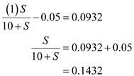 (a)The value of   is zero therefore the above expression of biomass material balance equation becomes,   Substitute tha values and solve,   Rarrange the ratio and solve,   Reduced biomass material balance equation (from equation16.35 provided in text book) is expressed as follows,   The value of the   is zero, therefore the above expression becomes,   Rearrange the expression for   ,   Substitute the value and solve,   From the question provided in text book,   Substitute the value and solve for   ,   Further solve,   Therefore, substrate concentration   is   (b)The expression of the Cell concentartion in the reactor is,   Now, the is calculated as follow,   Substitude the values from part (a) and solve,   Substitute tha values and solve,   Hence the value of the cell concentration in the reactor is   (c) The value of the X r and S r in the recycle stream is calculated as follows, The ratio   is calculated in part (a) therefore rearrange this to find the value of   ,   Rearrange for   and then substitute the value of   from above and solve,   Hence the value of   is   The value of   is same as   , therefore,   Hence the value of   is  