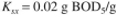Redo Example 16.4 if the Contois equation for growth applies. In this case   The values of   are the same as for Example 16.4, but   no longer applies. Assume   MLVSS. Example 16.4. An industrial waste with an inlet   of 800 mg/l must be treated to reduce the exit   level to <font face=symbol></font>20 mg/l. The inlet flow rate is 400 m ³/h. Kinetic parameters have been estimated for waste as     A waste treatment unit of 3200 m ³is available. Assume a recycle ratio of 0.40 and   If you operate at a value of <font face=symbol></font>c <font face=symbol></font>120 h, find S and determine if sufficient   removal is attained in a well-mixed activated-sludge process to meet specifications. What will be X and the sludge production rate from this process?<div style=padding-top: 35px> 