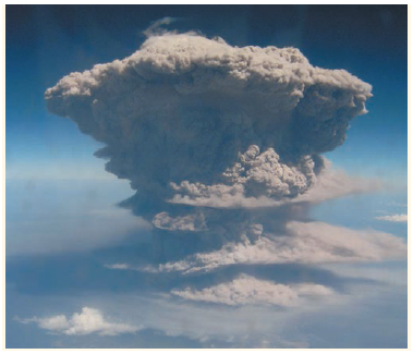 SYNTHESIZE YOUR KNOWLEDGE    In 2010, the Soufriere Hills volcano on the Caribbean island of Montserrat erupted violently, spewing huge clouds of ash and gases into the sky. Explain how the volcanic eruptions at the end of the Permian period and the formation of Pangaea, both of which occurred about 252 million years ago, set in motion events that altered evolutionary history.