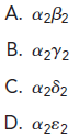 Which of the following is the major hemoglobin in the newborn? (Objective 2)