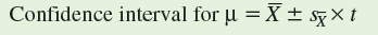In chapter 15 we reviewed how to calculate confidence intervals for the true population mean as:     Here, we will use the confidence intervals calculated from samples of two populations to create a visual comparison of the populations. Suppose you are studying the recovery of the food web of a mountain stream from the effects of a flood. Part of your study involves estimating the biomass of each of the consumers in the food web. One of the species you are studying is Neothremma alicia, a small species of caddisfly, an insect in the order Trichoptera, that spends its larval stage grazing on diatoms living on the tops of stones in swift mountain streams. In your study site there are two forks in a stream, one that flooded 2 months before you took your sample, and one that did not flood. Otherwise, the two forks of the stream are similar. The following are the dry weights (milligrams) of N. alicia that you collected in 0.1 m 2 quadrats in each study stream:     Now using our degrees of freedom ( n - 1 = 8) and a level of confidence of 0.95, we find that our critical value of Student's t is 2.31. Using this t value, we can calculate a confidence interval for each population:         These sample means and confidence intervals are plotted in figure 1. Recall from chapter 15 (p. 345) that the true population means for each of the study populations has a 95% chance of falling somewhere within the 95% confidence intervals. Now notice that the 95% confidence intervals for the two samples do not overlap. This indicates that there is less than a 5% chance that the two samples were drawn from populations of N. alicia with the same mean biomass per unit area. In other words, we have a basis for saying that there is a statistically significant difference in biomass of N. alicia in the two study streams. In chapter 18, we will take a somewhat different approach to making a statistical comparison of these two populations (p. 406).      Why do larger sample sizes improve the ability of a researcher to detect statistical differences between populations