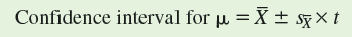 In chapter 15 we reviewed how to calculate confidence intervals for the true population mean as:     Here, we will use the confidence intervals calculated from samples of two populations to create a visual comparison of the populations. Suppose you are studying the recovery of the food web of a mountain stream from the effects of a flood. Part of your study involves estimating the biomass of each of the consumers in the food web. One of the species you are studying is Neothremma alicia, a small species of caddisfly, an insect in the order Trichoptera, that spends its larval stage grazing on diatoms living on the tops of stones in swift mountain streams. In your study site there are two forks in a stream, one that flooded 2 months before you took your sample, and one that did not flood. Otherwise, the two forks of the stream are similar. The following are the dry weights (milligrams) of N. alicia that you collected in 0.1 m 2 quadrats in each study stream:     Now using our degrees of freedom ( n - 1 = 8) and a level of confidence of 0.95, we find that our critical value of Student's t is 2.31. Using this t value, we can calculate a confidence interval for each population:         These sample means and confidence intervals are plotted in figure 1. Recall from chapter 15 (p. 345) that the true population means for each of the study populations has a 95% chance of falling somewhere within the 95% confidence intervals. Now notice that the 95% confidence intervals for the two samples do not overlap. This indicates that there is less than a 5% chance that the two samples were drawn from populations of N. alicia with the same mean biomass per unit area. In other words, we have a basis for saying that there is a statistically significant difference in biomass of N. alicia in the two study streams. In chapter 18, we will take a somewhat different approach to making a statistical comparison of these two populations (p. 406).      How would increasing the level of confidence from 0.95 to 0.99 affect the range of values included in the confidence intervals for the abundance of Neothremma Alicia in the flooded and unflooded study streams
