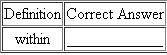 Write the correct answer in the middle column.