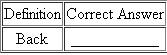 Write the correct answer in the middle column.