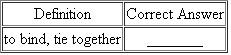 Write the correct answer in the middle column.
