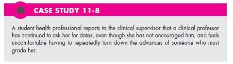 Using Case Study 11-8 as a reference, is it ever advisable to handle ethical matters informally? (In Reference Case Study 11-8)