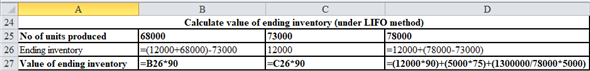 Absorption costing Under absorption costing both the fixed and variable manufacturing costs are considered while calculating the product cost and thus the ending inventory is also calculated using the total manufacturing costs. In absorption costing the fixed overhead to the extent of goods sold are charged to current year income statement and the balance overhead is carry forwarded to the next year by including it as part of ending inventory. Variable costing Under variable costing only the variable manufacturing costs are considered while calculating the product cost and thus the ending inventory is calculated using the variable costs. The fixed overhead incurred are charged to income statement in the current year itself and there is no carry forward of overhead to the next year. Return on assets (ROA) Return on assets is calculated as percentage of operating income earned on the total invested assets of company. Higher return on assets indicates higher profitability of company while lower return on assets indicates lower profitability. Formula to calculate return on assets   Residual income Residual income is another method used to determine performance of division. It subtracts the opportunity cost of capital employed from divisional performance. Residual income is therefore excess of earnings earned over the cost of capital. Formula to calculate residual income   a.Prepare a table showing annual accounting earnings under absorption costing as shown below   Thus, operating income for 68,000 units produce is   , for 73,000 units produce is   and for 78,000 units produce is   Following shows the working   b.LT would chose production level of 78,000 units as at this units the operating income of company is maximum c.LIFO is Last in First Out. This means the units produced latest are sold first and then earlier available units are sold or held as ending inventory Prepare a table computing valuation of ending inventory as shown below   Following shows the working   d.Prepare residual income for each production levels as shown below   Thus, LT would prefer production of   if residual income was used for bonus purpose Following shows the working   e.Calculate return on assets for each production level as shown below   Thus, LT would prefer   which would maximize its return on assets Following shows the working   5