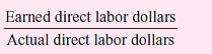 A number of companies use the following ratio to measure operating efficiency:     Earned direct labor dollars is the number of units produced times the standard direct labor dollars per hour. For example, the machine department produced four jobs today:     Actual direct labor dollars for today total $1,350.     The higher the ratio, the more output per actual direct labor dollar. Operating managers are rewarded for high ratios. Required:  Discuss the advantages and disadvantages of using this ratio to measure and reward the performance of factory managers.
