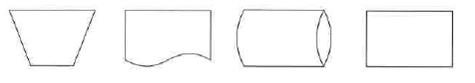 What is the correct labeling, in order, for the following flowchart symbols?     a. Document, display device, magnetic disk storage, and manual process b. Manual process, processing, paper file, and paper journal c. Display device, document, magnetic disk storage, and computerized process d. Manual process, document, magnetic disk storage, and computerized process [CMA adapted]