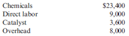 Sell or Process Further  Pharmaco Corporation buys three chemicals that are processed to produce two popular ingredients for liquid pain relievers. The three chemicals are in liquid form. The purchased chemicals are blended for two to three hours and then heated for 15 minutes. The results of the process are two separate ingredients, PR1 and PR2. For every 4,300 gallons of chemicals used, 2,000 gallons of each pain reliever are produced. The pain relievers are sold to companies that process them into their final form. The selling prices are $34 per gallon for PR1 and $45 per gallon for PR2. The costs to produce one batch (containing 2,000 gallons of each chemical) are as follows:     The pain relievers are bottled in five-gallon plastic containers and shipped. The cost of each container is $2.10. The costs of shipping are $0.50 per container. Pharmaco Corporation could process PR1 further by mixing it with inert powders and flavoring to form tablets. The tablets can be sold directly to retail drug stores as a generic brand. If this route is taken, the revenue received per case of tablets would be $13.50, with eight cases produced by every gallon of PR1. The costs of processing into tablets total $11.00 per gallon of PR1. Packaging costs $5.16 per case. Shipping costs are $1.68 per case. Required:  1. Should Pharmaco sell PR1 at split-off, or should PR1 be processed and sold as tablets? 2. If Pharmaco normally sells 26,000 gallons of PR1 per year, what will be the difference in profits if PR1 is processed further?
