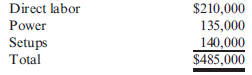 Traditional versus Activity Flexible Budgeting  Carly Davis, production manager, was upset and puzzled by the latest performance report, which indicated that she was $100,000 over budget. She and her staff had worked hard to beat the budget. Now she saw that three items-direct labor, power, and setups-were over budget. The actual costs for these three items were as follows:     Carly felt that the additional labor and power cost were due to the fact that her team produced more units than originally budgeted. Uncertainty in scheduling had led to more setups than planned. She asked Sean Carpenter, the controller, why the performance report did not take the additional production into account. Sean assured Carly that he did adjust the report for increased production and showed her the budget formulas he used to predict the costs for different levels of activity. The formulas were based on direct labor hours as follows:     Carly pointed out that power costs were unrelated to direct labor hours, but that they seemed to vary with machine hours instead. She also pointed out that setup costs were not fixed. They varied with the number of setups-which had increased due to scheduling changes. The increase in setups required her team to work overtime, adding to the costs. Each setup also took supplies that added significantly to overhead costs. Sean agreed that the formulas did not adequately take care of Carly's concerns. He agreed to develop a new set of cost formulas based on better explanatory variables. After a few days, Sean shared the following cost formulas with Carly:     The actual measure of each activity driver is as follows:     Required:  1. Prepare a performance report for direct labor, power, and setups using the direct laborbased formulas. 2. Prepare a performance report for direct labor, power, and setups using the multiple cost driver formulas that Sean developed. 3. CONCEPTUAL CONNECTION Of the two approaches, which provides the more accurate picture of Carly's performance? Why?
