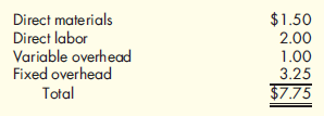 Structuring a Special-Order Problem  Harrison Ford Company has been approached by a new customer with an offer to purchase 10,000 units of its model IJ4 at a price of $4 each. The new customer is geographically separated from the company's other customers, and existing sales would not be affected. Harrison normally produces 75,000 units of IJ4 per year but only plans to produce and sell 60,000 in the coming year. The normal sales price is $12 per unit. Unit cost information for the normal level of activity is as follows:    Fixed overhead will not be affected by whether or not the special order is accepted. Required:  1. What are the relevant costs and benefits of the two alternatives (accept or reject the special order)  2. By how much will operating income increase or decrease if the order is accepted