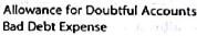 Allowance method entries  The following transactions were completed by Irvine Company during the current fiscal year ended December 31:     Instructions  1. Record the January 1 credit balance of $26,000 in a T account for Allowance for Doubtful Accounts. 2. Journalize the transactions. Post each entry that affects the following selected T accounts and determine the new balances:      3. Determine the expected net realizable value of the accounts receivable as of December 31.  4. Assuming that instead of basing the provision for uncollectible accounts on an analysis of receivables, the adjusting entry on December 31 had been based on an estimated expense of ¼ of 1% of the sales of $18,200,000 for the year, determine the following:  A. Bad debt expense for the year. B. Balance in the allowance account after the adjustment of December 31. C. Expected net realizable value of the accounts receivable as of December 31.