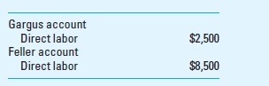 Application of Overhead The Meyers CPA firm has the following overhead budget for the year:     The firm estimates total direct labor cost for the year to be $1,700,000. The firm uses direct labor cost as the cost driver to apply overhead to clients. During January, the firm worked for many clients; data for two of them follow:     Required  1. Compute the firm's budgeted overhead rate. 2. Compute the amount of overhead to be charged to the Gargus and Feller accounts using the predetermined overhead rate calculated in requirement 1. 3. Compute total job cost for the Gargus account and the Feller account.