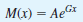 The Gompertz Equation; Learning Curves The concept of learning curves has broad application in business, medicine, and many other fields. For example, the Gompertz equation is a mathematical model used to predict the number of deaths at a certain age. The Gompertz equation is very similar in form to that of the learning curve, except that e, the base of the natural logarithm, is used and there is a positive rather than a negative exponent in the equation. The Gompertz equation is as follows:     Where: M ( x ) = the number of deaths in a population of 100,000 of those at age x; M ( x ) is often called the mortality rate  A = the initial mortality rate at age 0 G = the exponential rate of increase in mortality for an increase in age, x  e = a mathematical constant, the base of the natural logarithm, which equals approximately 2.718281828 The Gompertz equation is used to estimate the number of deaths at a given age. The equation was estimated using nonlinear regression based on 2002 U.S. census data and the following estimated equation was derived (for ages 25 through 90). The regression had a very good fit, ^-squared of 0.97.     Required  1. Use the exponential function on your calculator or the EXP function in Excel to determine the mortality rate of any age you choose between 25 and 90. 2. Think of an application or two for which an exponential equation like the Gompertz equation could be used in cost estimation.