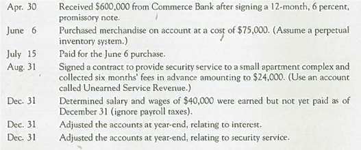 Determining Financial Effects of Transactions Affecting Current Liabilities with Evaluation of Effects on the Quick Ratio  Jack Hammer Company completed the following transactions during 2013. The annual accounting period ends December 31, 2013.     Required:  1. For each listed transaction and related adjusting entry, indicate the accounts, amounts, and effects (+ for increase, for decrease, and NE for no effect) on the accounting equation, using the following format:     2. For each item, state whether the quick ratio is increased, decreased, or there is no change. (Assume Jack Hammer's quick ratio is greater than 1.0.)