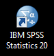 Instructions: Double Click on the SPSS icon on the desktop. Then we get the following window, On the tool bar we have the following option: File, Edit, View, Data, Transform, Analyze, Graphs, Utilities, Add-ons, Window, and Help, File is mainly used to open and save data files. Another option most commonly used is analyze, in which we have all statistical analysis option. To draw graphs we use graphs option. To get more information we have option help, in that we have tutorial to learn the use of SPSS. To exit from the SPSS, Go to file option and Exit or just close the SPSS window.