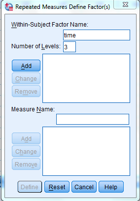 1) We test to determine whether the significant change in the mean rate of mishandled baggage over the three years period. Using SPSS, following is the procedure for obtaining the ANOVA output for the given data. 1) Select Analyze, general linear model and repeated measures. 2) When Repeated measures define Factor(s) dialog box appears type time in within subject factor name and 3 in number of levels. Presss Add button and select define option. 3) Shift Click to highlight each level name then transfer them by clicking this button. 4) Select Options and Continue buttons. 5) Click Plots button. 6) Click to highlight the factor name then transfer it to the Horizontal Axis, click Add button and Continue. 7) Click Ok to run the analysis. The output is shown below: The table below shows the name given to the factor and the number of levels of the factor together with their names. The table below shows the mean and standard deviation of each time period. The table below shows the value and its level of significance for testing the equality of means of the factor. From the output test within subject effect the P -value is 0.000, it is very less, so there is a significant change in the mean rate of mishandled baggage over the three years periods. 2) We test to determine whether there is significant linear trend in the mean rate of mishandled baggage over the three years period. The null and alternative hypotheses are, There is no significant linear trend in the mean rate of mishandled baggage over the three years period. There is significant linear trend in the mean rate of mishandled baggage over the three years period. Under the null hypothesis the test statistic is defined as, From the output test of within subjects effects , The is 44.615 The value is 0.000 Here we observe that the value is less, so the linear effect of the time is highly significanct.