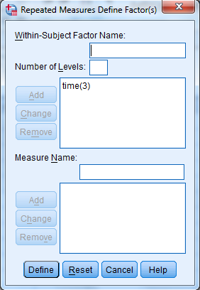 1) We test to determine whether the significant change in the mean rate of mishandled baggage over the three years period. Using SPSS, following is the procedure for obtaining the ANOVA output for the given data. 1) Select Analyze, general linear model and repeated measures. 2) When Repeated measures define Factor(s) dialog box appears type time in within subject factor name and 3 in number of levels. Presss Add button and select define option. 3) Shift Click to highlight each level name then transfer them by clicking this button. 4) Select Options and Continue buttons. 5) Click Plots button. 6) Click to highlight the factor name then transfer it to the Horizontal Axis, click Add button and Continue. 7) Click Ok to run the analysis. The output is shown below: The table below shows the name given to the factor and the number of levels of the factor together with their names. The table below shows the mean and standard deviation of each time period. The table below shows the value and its level of significance for testing the equality of means of the factor. From the output test within subject effect the P -value is 0.000, it is very less, so there is a significant change in the mean rate of mishandled baggage over the three years periods. 2) We test to determine whether there is significant linear trend in the mean rate of mishandled baggage over the three years period. The null and alternative hypotheses are, There is no significant linear trend in the mean rate of mishandled baggage over the three years period. There is significant linear trend in the mean rate of mishandled baggage over the three years period. Under the null hypothesis the test statistic is defined as, From the output test of within subjects effects , The is 44.615 The value is 0.000 Here we observe that the value is less, so the linear effect of the time is highly significanct.