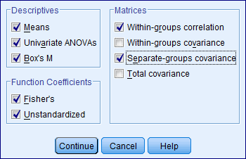 Perform discriminant analysis for the given data using SPSS. The following are the steps to find the required results: Step1: Type or import the data into the Minitab work sheet. Step 2: Go to Step 3: Highlight the names of the predictor variables and transfer them to the independent field. Highlight the name of the grouping variable and transfer it to the Grouping Variable ( gender ) filed. Step 4: Click Define Range (0, 1). Click on continue then we get the following window. Step 5: Click on Statistics and specify the required results. Click on continue. Step 6: Click on Classify and specify the required results. Click on continue. Step 7: Click on save and specify the required results. Click on continue By following the above instructions we get the output as shown below: 1) Under this test the null and alternative hypotheses are, The discriminant function in not significantly aid prediction of group membership The discriminant function in significantly aid prediction of group membership Let us assume the level of significance From the above output the function has a Wilks' lambda = 0.12, and the corresponding P -value is 0.000, since p.05 we reject the null hypothesis and conclude that the discriminant function in significantly aid prediction of group membership. 2) From the above classification results output, the discriminant function successfully predicted computer gender of 98% of the cases in the sample. 3) The two variables that were most strongly correlated with the discriminant function were forearm girth and shoulder girth. Based on the standardized discriminant function coefficients, waist girth and navel girth made the greatest independent contributions to discriminating between males and females. 4) To answer question 4, a discriminant analysis was conducted using the predictors forearm girth, shoulder girth, waist girth and navel girth. The analysis output is shown below: Under this test the null and alternative hypotheses are, The discriminant function in not significantly aid prediction of group membership The discriminant function in significantly aid prediction of group membership Let us assume the level of significance From the above output the function has a Wilks' , and the corresponding P -value is 0.000, since , reject the null hypothesis and conclude that the discriminant function in significantly aid prediction of group membership. From the above classification results output, the discriminant function successfully predicted computer gender of 96% of the cases in the sample. The Fisher functions could be used to predict a person's gender based on values of the four variables. The functions are: