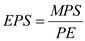 The closing price of the stock can be calculated by using the formula given below:   a. The closing stock price is calculated as shown below:   b. Earnings per share are the ratio of total earnings to the number of shares. The formula for calculating the earnings per share is given below:   Where, PE is price earnings ratio and MPS is market price. The earnings per share are calculated below:  