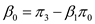 The objective is to deduce structural coefficient from the reduced forms in (19.2.25) and (19.2.27). Dividing (19.2.27) first equation by (19.2.25) first equation and solving these further gives us: and Similarly, dividing (19.2.27) second equation by (19.2.25) second equation gives us: And dividing (19.2.27) third equation by (19.2.25) third equation gives us: Now, subtract (19.2.25) third equation from (19.2.27) third equation and then replacing gives us: Similarly, subtract (19.2.25) second equation from (19.2.27) second equation and then replacing gives us: