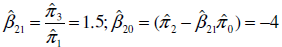 The model produces the following reduced-form equations: a. Which structural coefficients, if any, can be estimated from the reduced-form coefficients Demonstrate your contention. b. How does the answer to ( a ) change if it is known a priori that (1) 12 = 0 and (2) 10 = 0