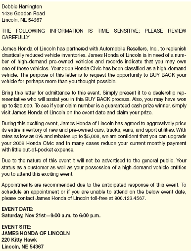 Analyze the following form letter. Is it a goodwill message  Where does it show you-attitude Where does it need more you-attitude  Evaluate the use of positive tone. What is your overall impression of the letter      As your instructor directs,  a. Share your findings orally with a small group of students. b. Share your findings orally with the class. c. Post your findings in an e-mail to the class. d. Summarize your findings in an e-mail to your instructor.