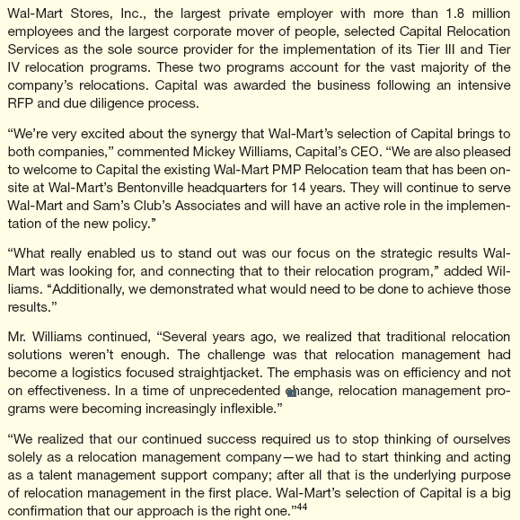 This is an actual press release published in the Des Moines Register with an article on buzzwords.     Now answer these questions: 1. What is this press release about What is it saying  2. Why did Capital Relocation Services get the new contract  3. Underline the buzzwords and jargon in the press release. What do these words do in the press release  4. What is the purpose of this press release Does it meet its purpose Why or why not  Write an e-mail to your instructor evaluating the press release as an effective document.