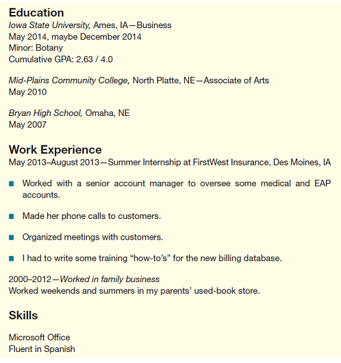 Below are a job ad and a résumé applying for that job. Using the information you have about Jennifer's two jobs (given below the résumé), critique Jennifer's résumé. Her job letter is Exercise 13.18, if you wish to look at it, too. Redo her résumé to improve it. Then write an e-mail to your instructor discussing the strengths and weaknesses of the résumé and explaining why you made the changes you did.         When you ask, Jennifer tells you about her two jobs:         Note: This exercise was written by Matthew Search. Exercise 13.18  In Chapter 12, Exercise 12.13, you critiqued the résumé of Jennifer Stanton. Below is her cover letter. Using the information about Jennifer from Exercise 12.13, redo her letter to improve it. Then write an e-mail to your instructor discussing the strengths and weaknesses of the letter and explaining why you made the changes you did.       
