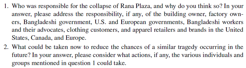 Of the various options you mentioned in response to question 2, which do you think is most likely to be effective, and why?