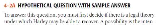 Hypothetical Question with Sample Answer Lothar owns a bakery. He has been trying to obtain a long-term contract with the owner of Martha's Tea Salons for some time. Lothar starts an intensive advertising campaign on radio and television and in the local newspaper. The advertising is so persuasive that Martha decides to break her contract with Harley's Bakery so that she can patronize Lothar's bakery. Is Lothar liable to Harley's Bakery for the tort of wrongful interference with a contractual relationship? Is Martha liable for this tort? - For a sample answer to Question 4-2, go to Appendix E at the end of this text.        