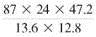 Solve this chain calculations. Round the answer to the nearest hundredth.