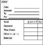 Complete the following three check stubs for Mad Men Advertising in 2014. Find the balance at the bottom of each stub.  Checks Written   Deposits made: $1572 on Aug. 7, $10,000 on Aug. 10.  