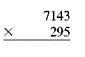 Multiply each of this. (See Example.) Multiplying Whole Numbers Multiply 25 × 34 by first multiplying 25 by the 4 in the ones place as shown in Step 1. Then multiply 25 by 3 in the tens place as shown in Step 2, before adding to find the answer in Step 3. Step 1 Multiply 25 by 4 and write 100 aligning ones places. Step 2 Multiply 25 by 3 and write 75 one position to the left since 3 is in the tenths place. The 5 in 75 will be in the ten's place. Step 3 Add the two partial products to get the answer.