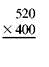 Multiply, omitting zeros in the calculation and then replacing them at the right of the product to obtain the final answer. (See Example.)      Multiplying, Omitting Zeros  In the following multiplication problems, omit zeros in the calculation and then replace omitted zeros to obtain the product. (a)      (b)    
