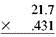 Multiply this decimals.