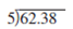 Divide this, and round your answer to the nearest thousandth. (See Examples.) Dividing a Decimal by a Whole Numbe Divide the following; then check using multiplication. (a) 27.52 ÷ 32 (b) 153.4 ÷ 8 SOLUTION (a) (b) Dividing a Decimal by a Decimal Divide and check the answers. (a) 17.6 ÷.25 (b) 5 ÷.42 SOLUTION Quick TIP For an answer that has been rounded, the check answer will not be exactly equal to the original dividend. (a) (b)